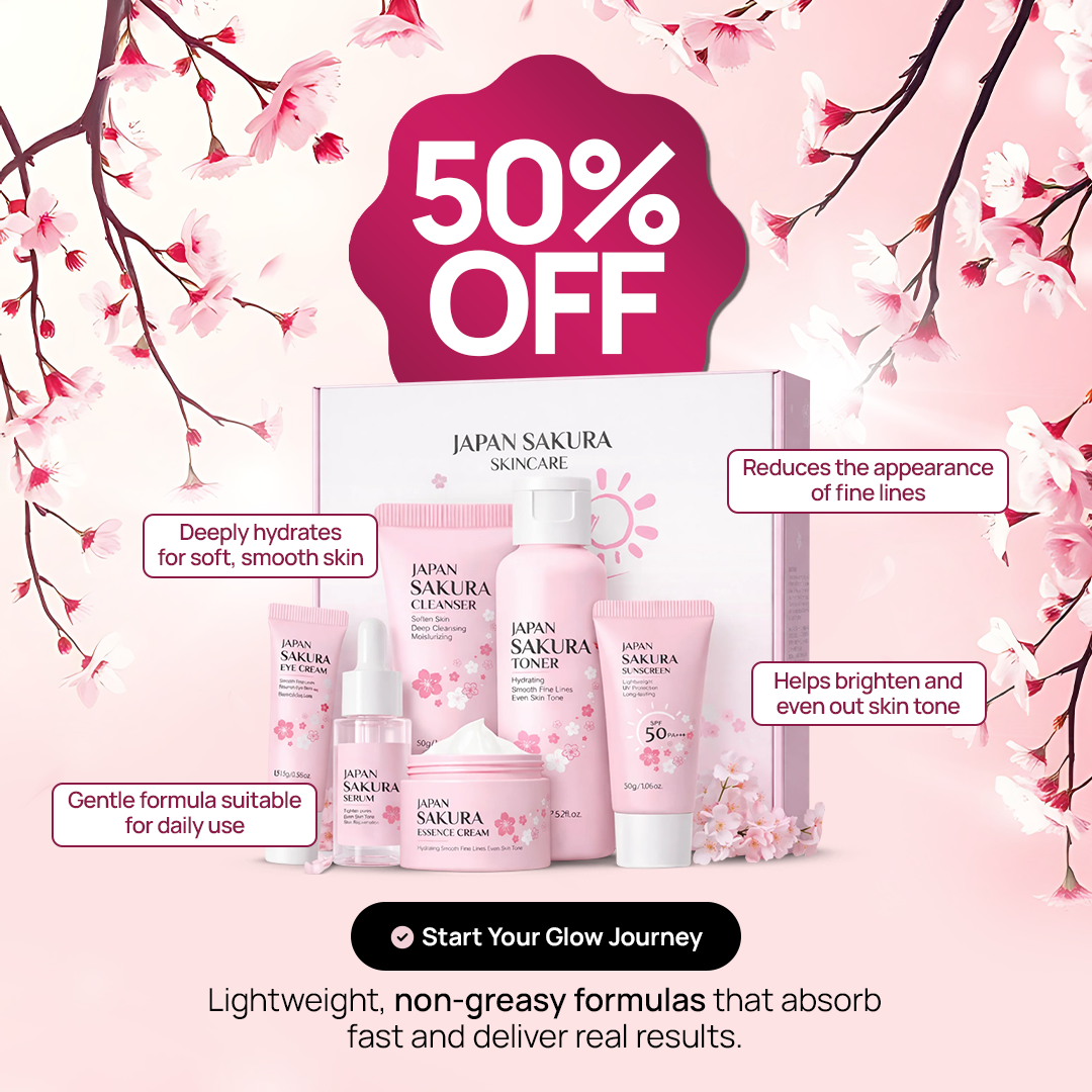 Veora™ Sakura Skin Care Set